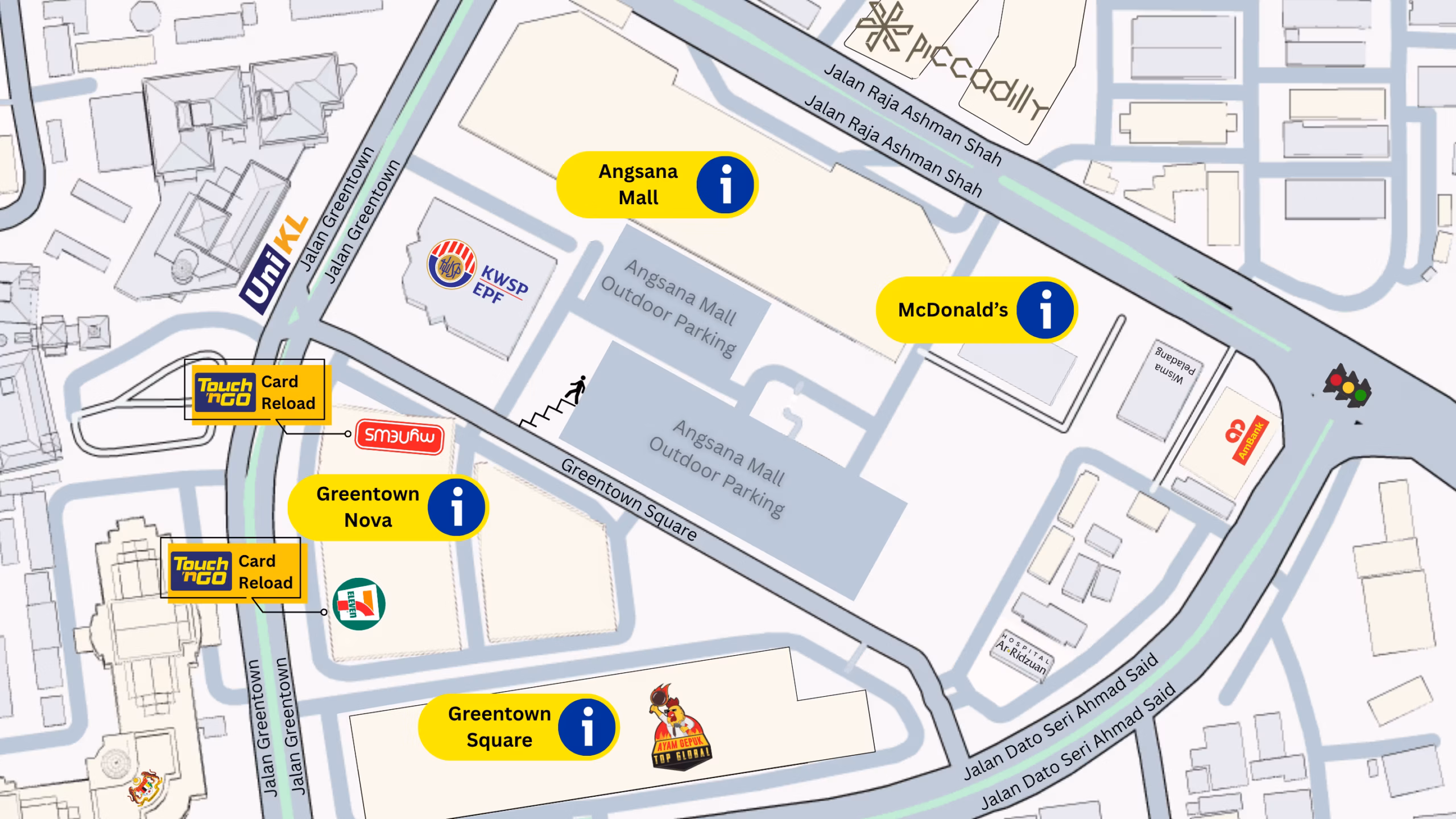 Nearby Car Parks: Angsana Mall Ipoh