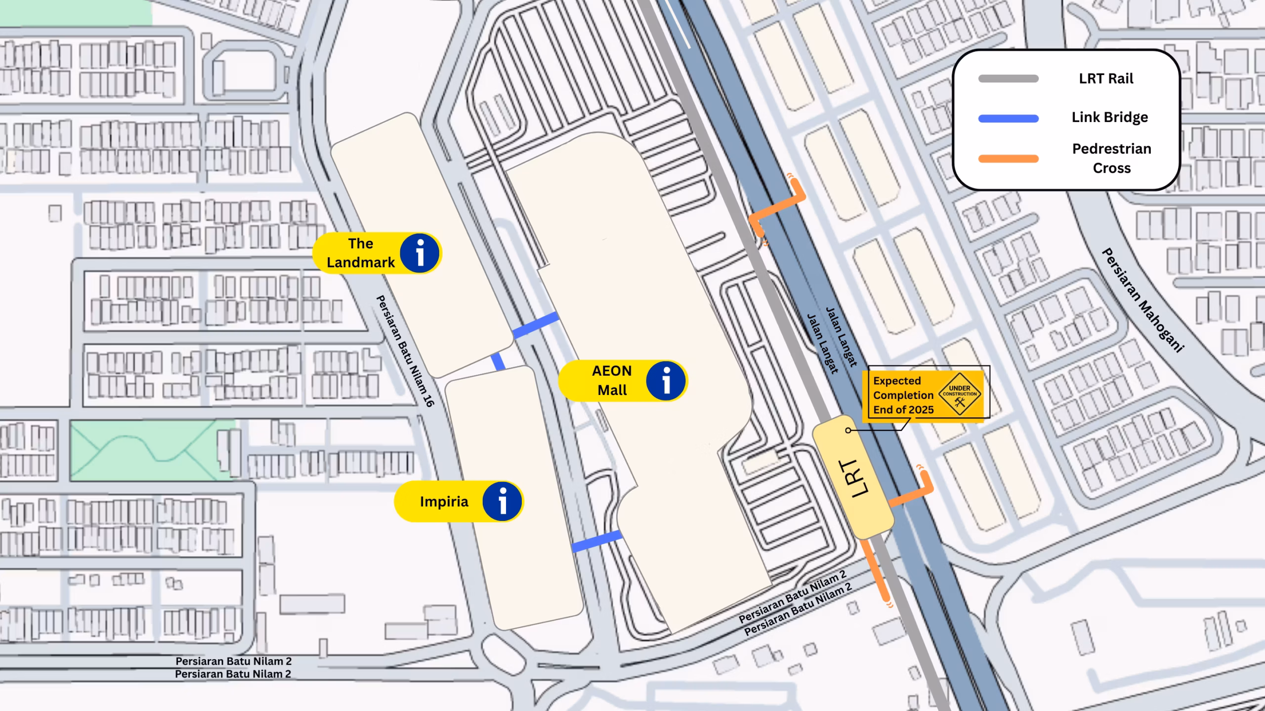 Nearby Car Parks: Bandar Bukit Tinggi LRT Station