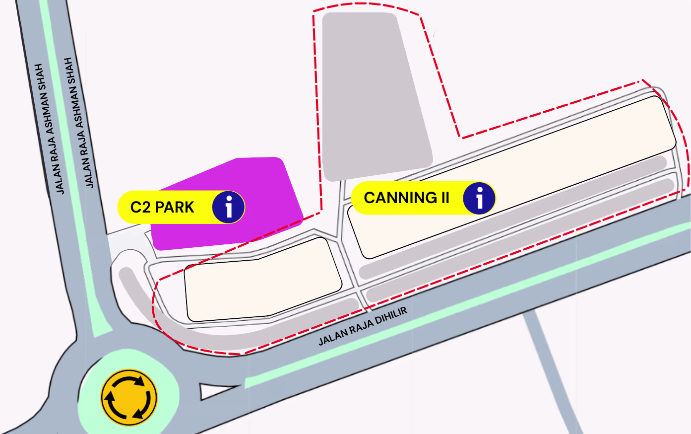Nearby Car Parks: Canning II