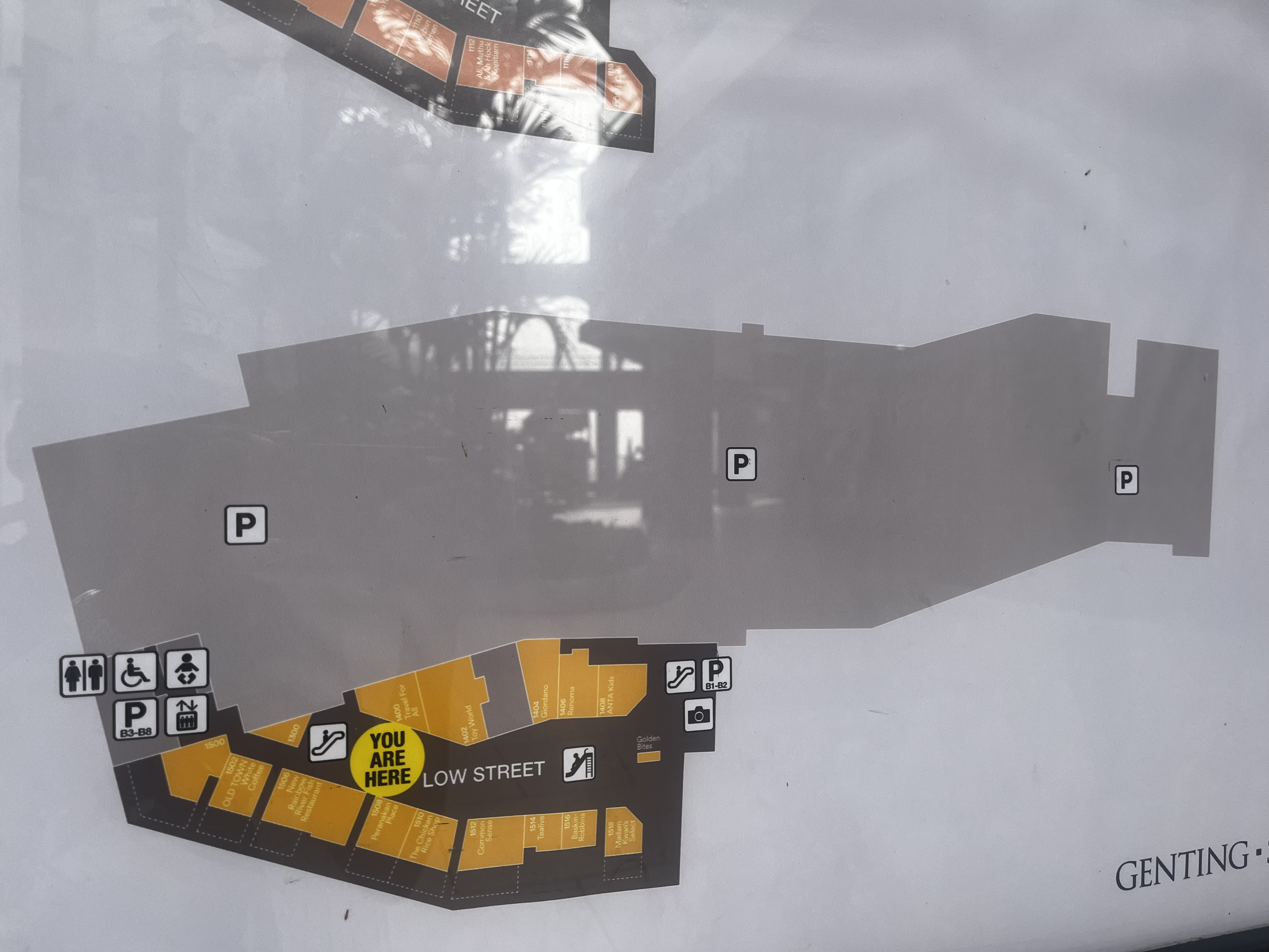 Genting Highlands Premium Outlets Low Street Floor Plan