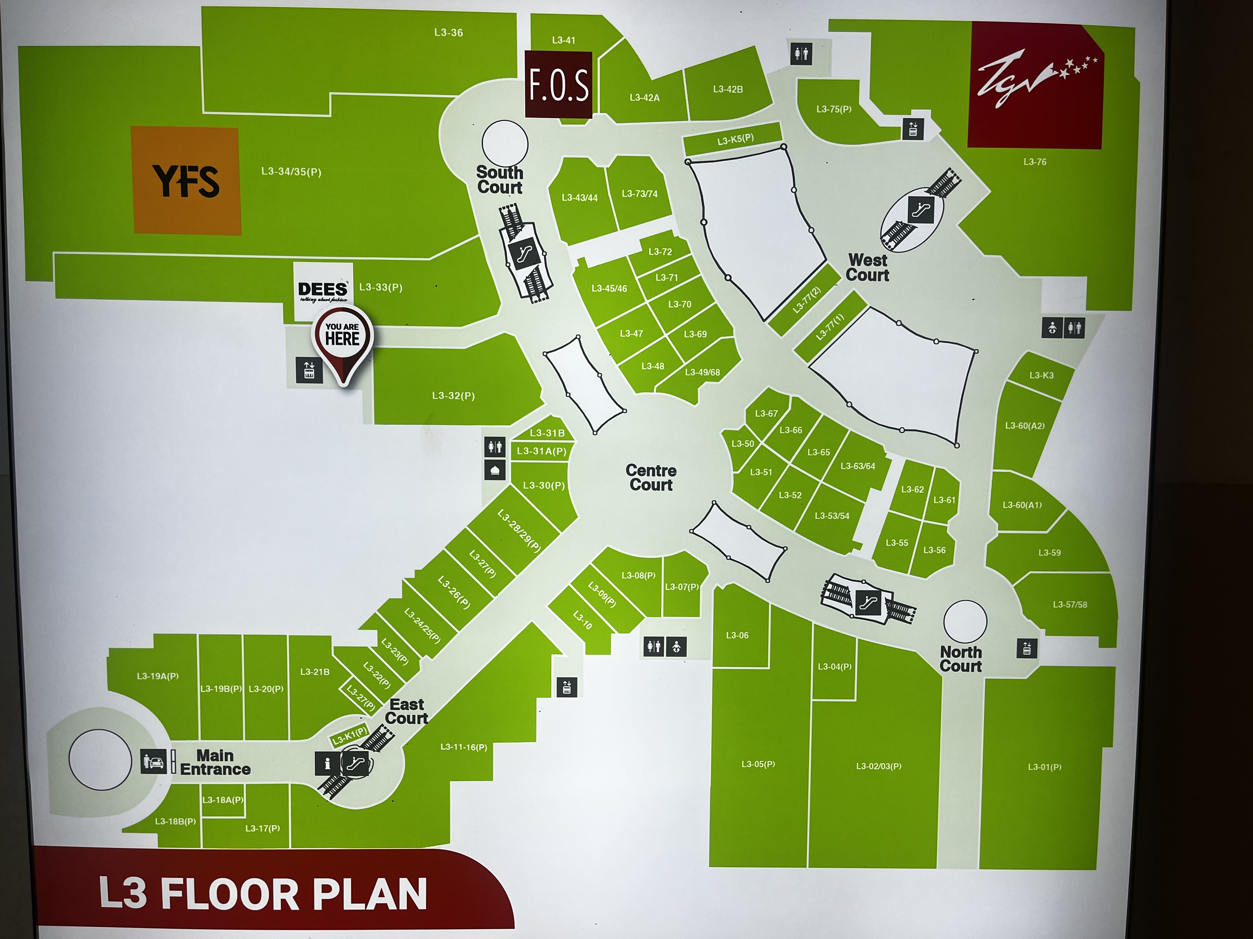 The Mines Level 3 Floor Plan