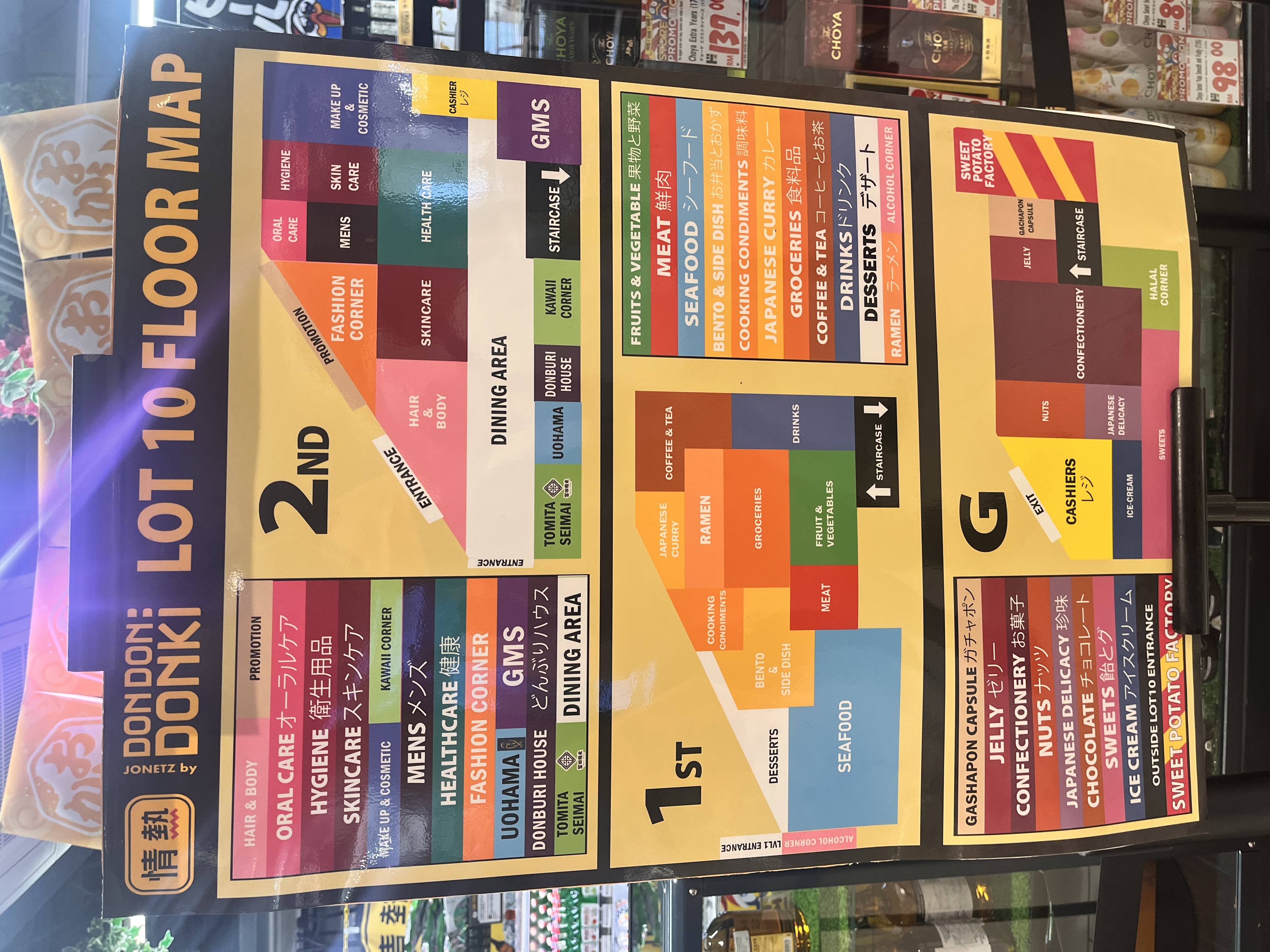 Don Don Donki Lot 10 Floor Map