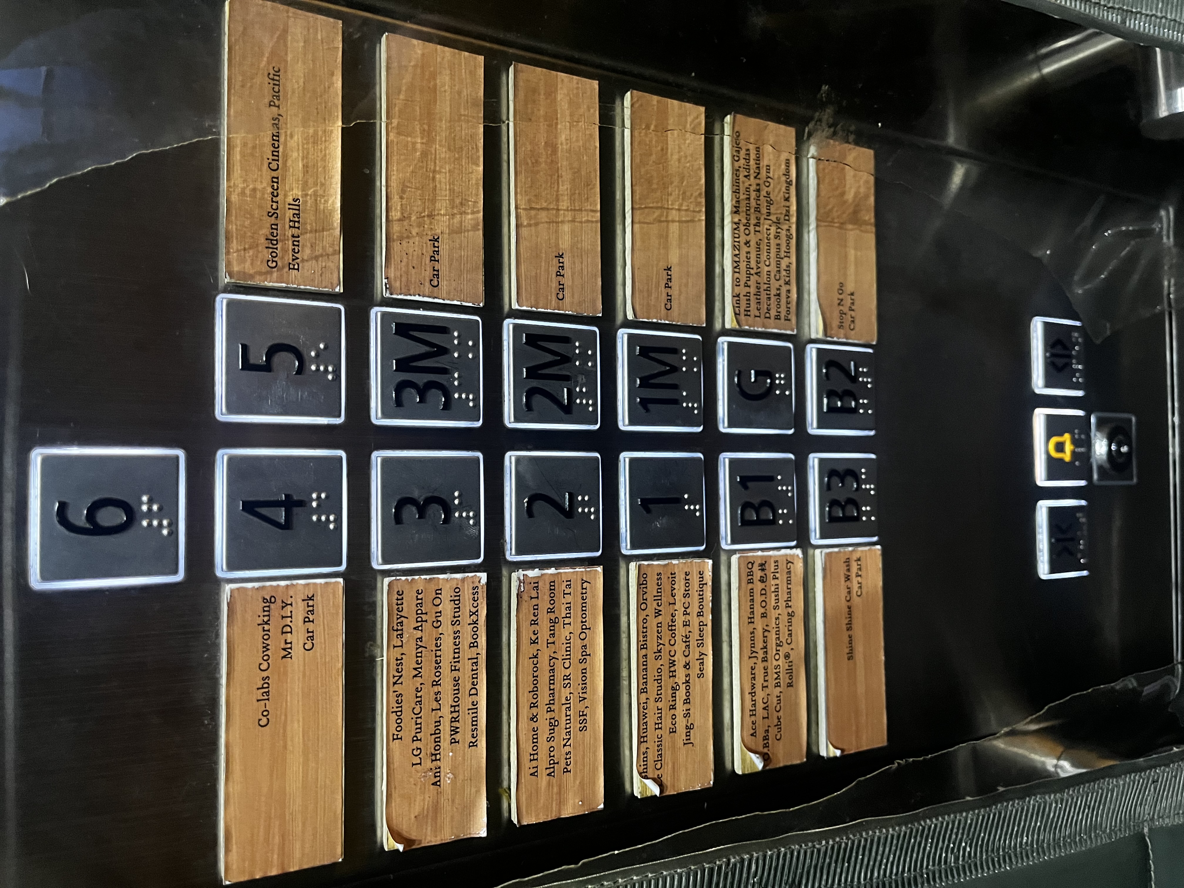 Starling Mall's Floor Directory