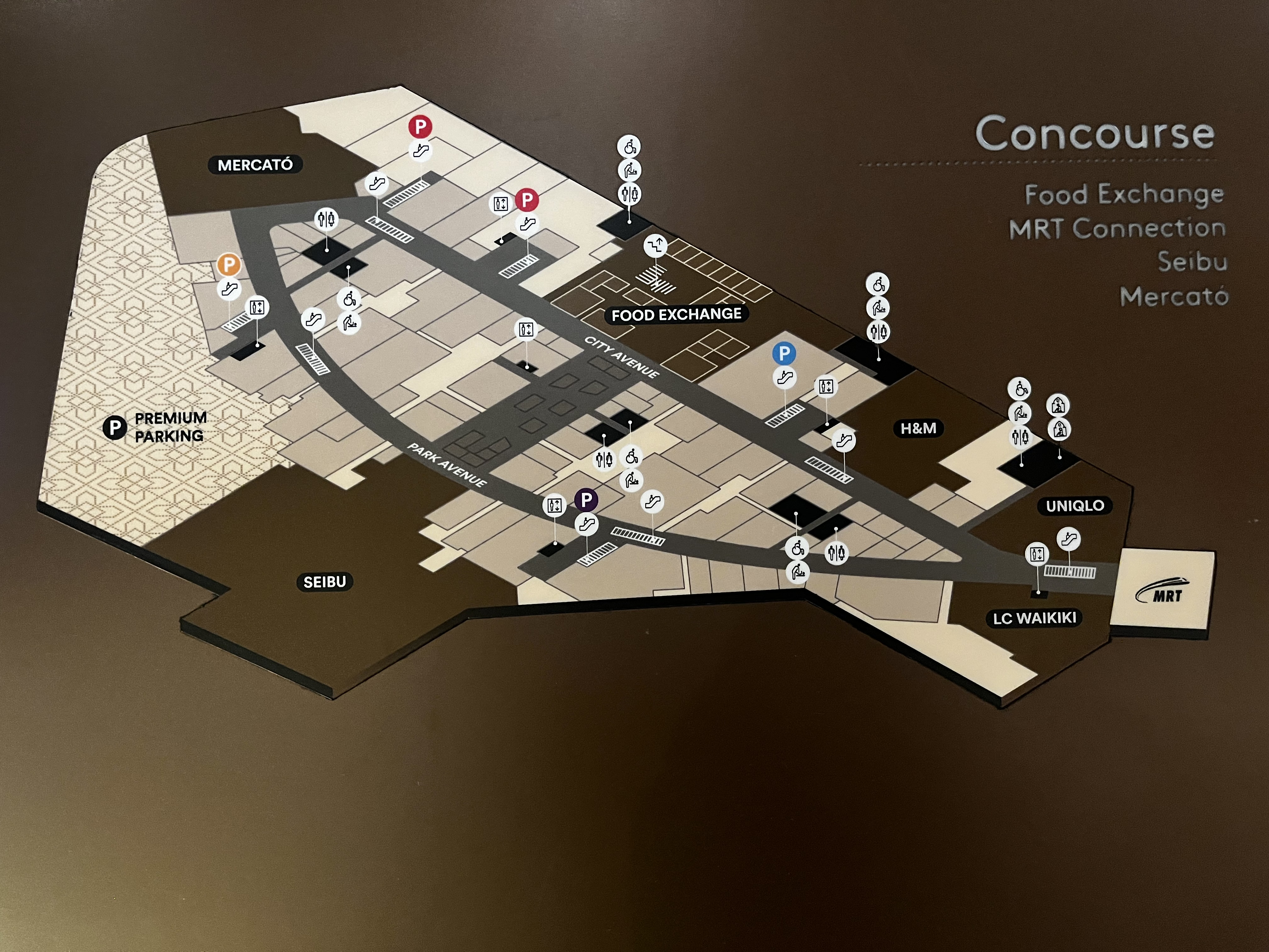 TRX Level Concourse Plan
