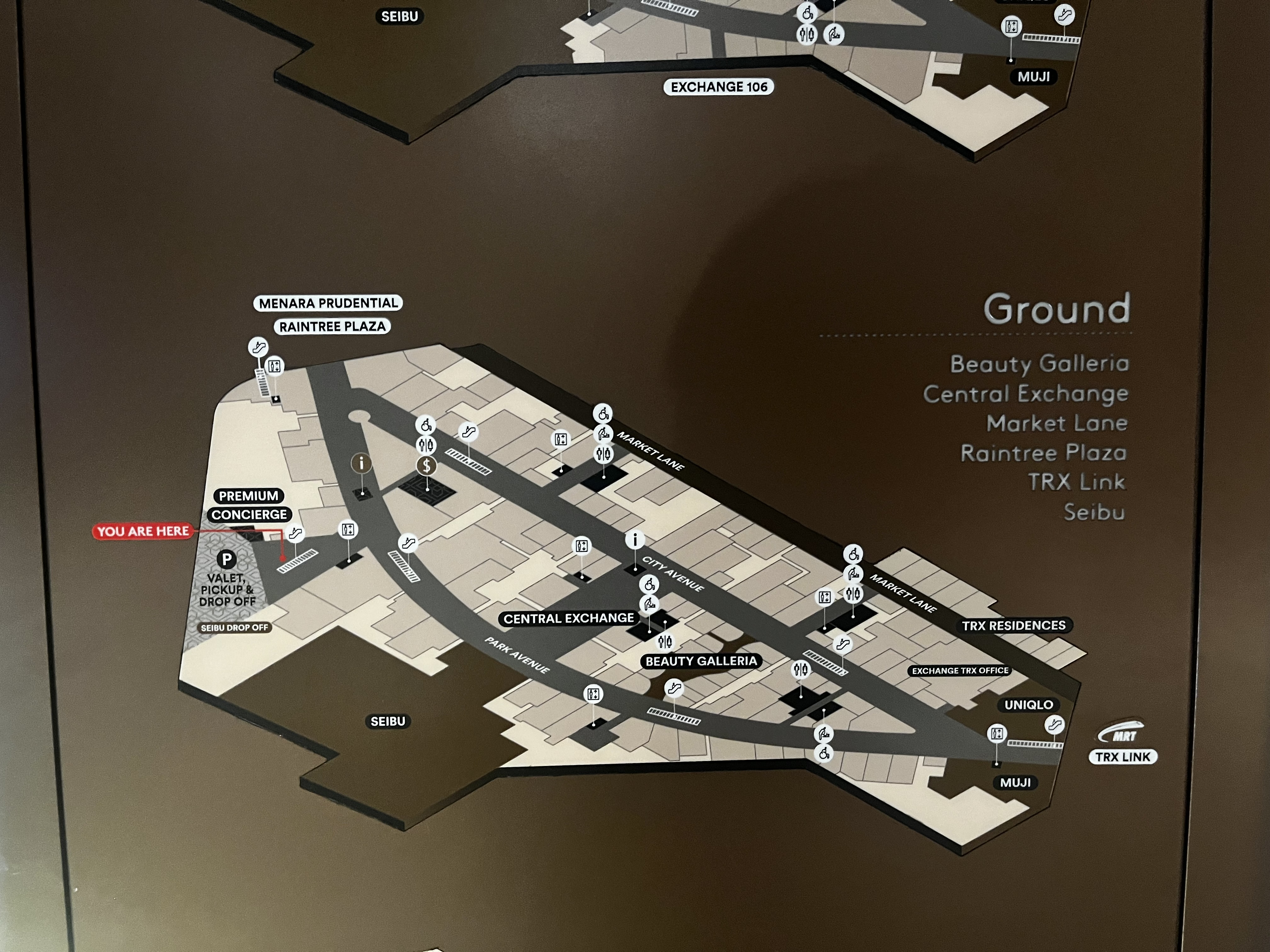 TRX Level Ground Floor Plan