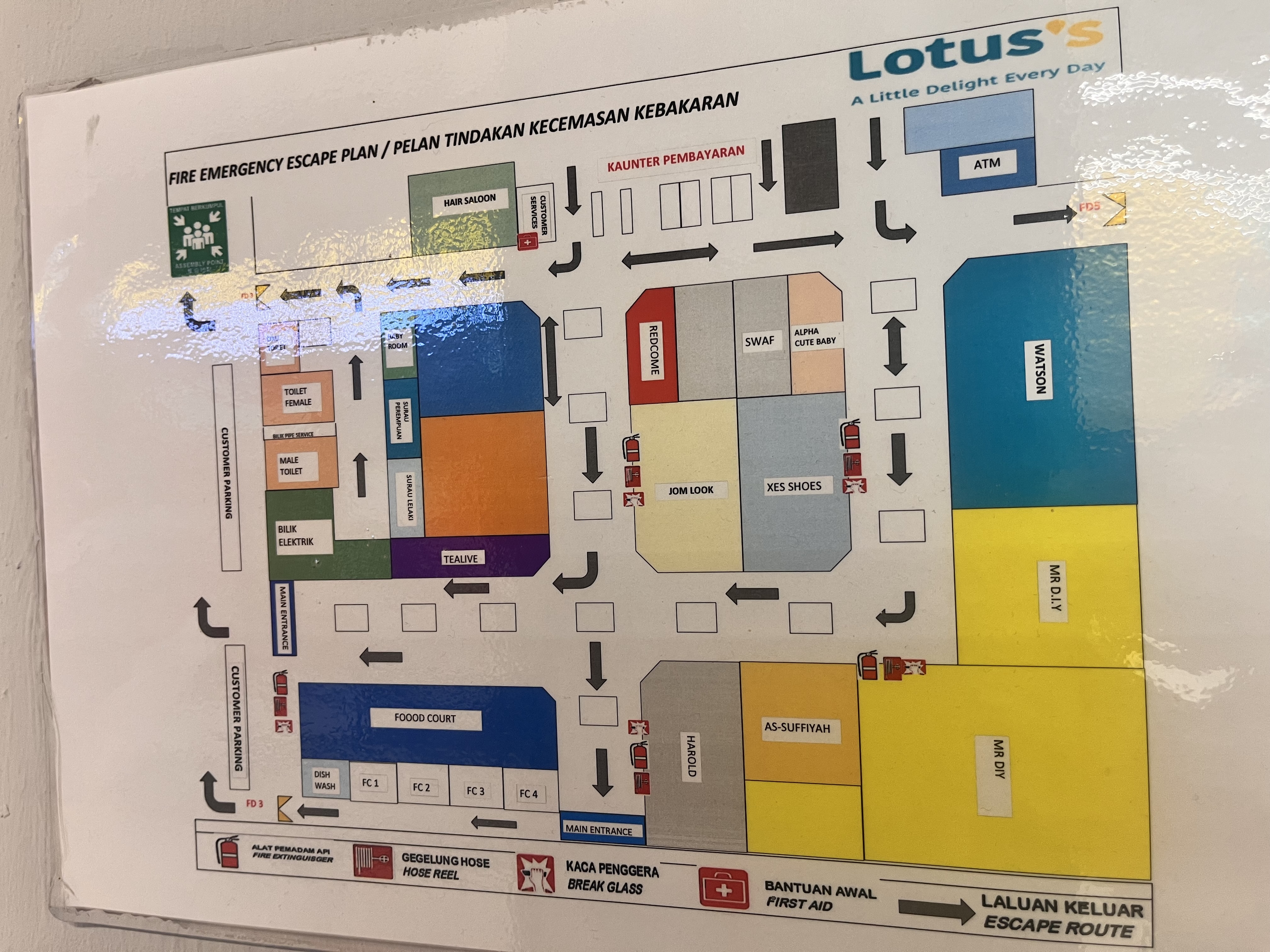Lotus's Pulaimas Floor Plan / Directory