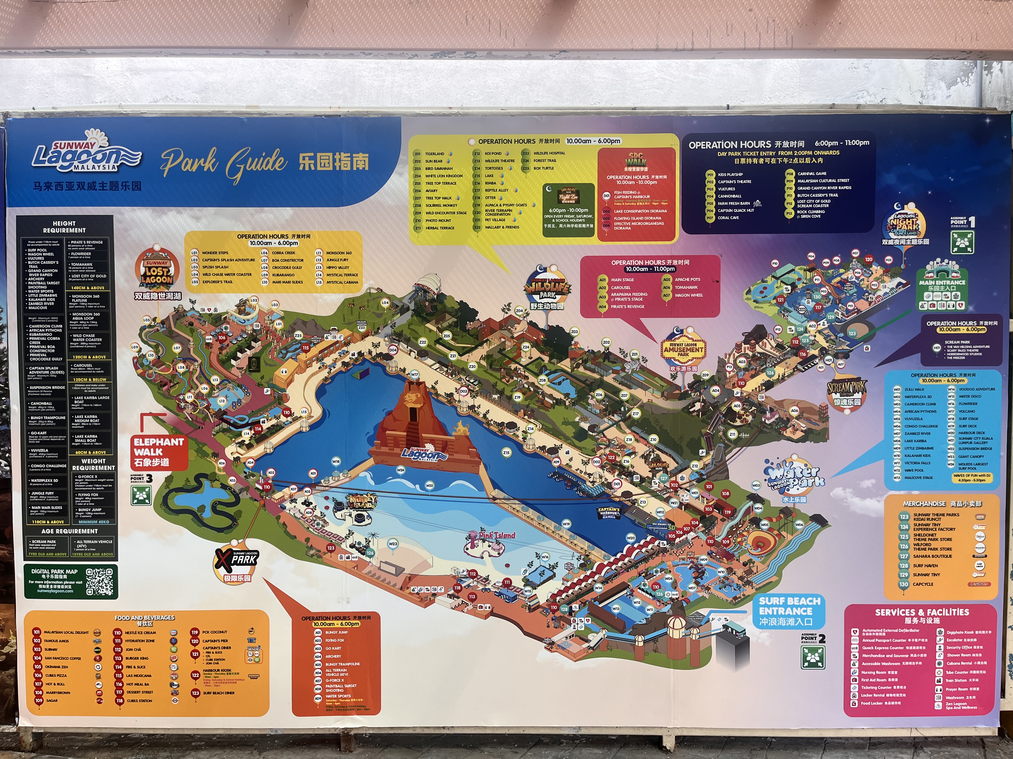 Sunway Lagoon Park Guide